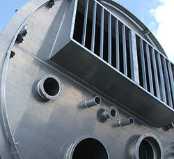 Barton Fabrications Ltd Silo with Explosion Vents